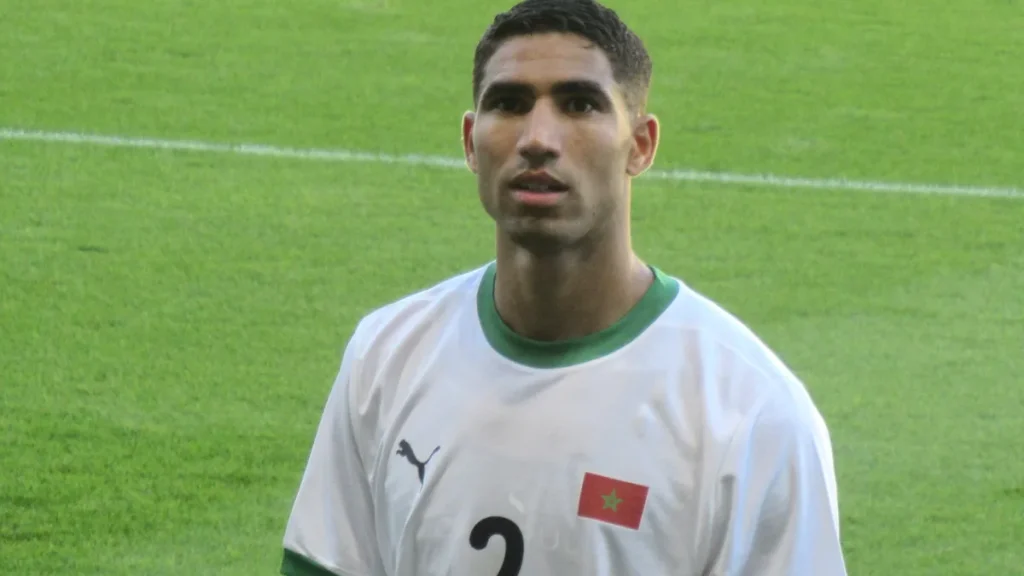 Achraf Hakimi — photo via Wikimedia Commons, CC BY-SA 4.0 by MFonzatti.