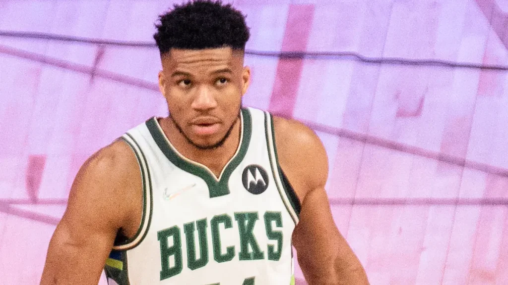 Giannis Antetokounmpo — photo via Wikimedia Commons, CC BY 2.0 by sixtwelve.