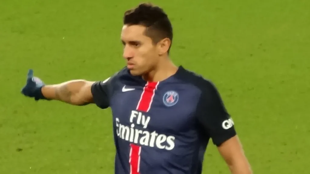 Marquinhos — photo via Wikimedia Commons, CC BY-SA 4.0 by Liondartois.