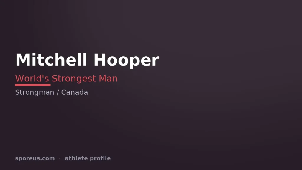 Mitchell Hooper — photo via Wikimedia Commons, public domain (attributed to John Scott).