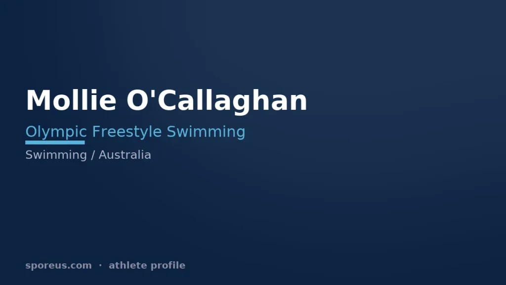 Mollie O'Callaghan — photo via Wikimedia Commons, Public domain.