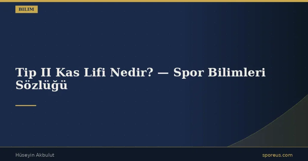 Tip II Kas Lifi