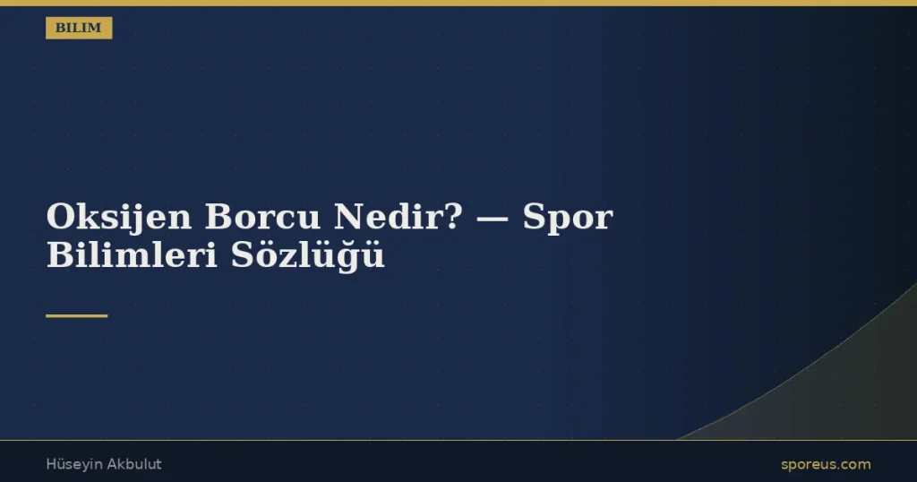 Oksijen Borcu