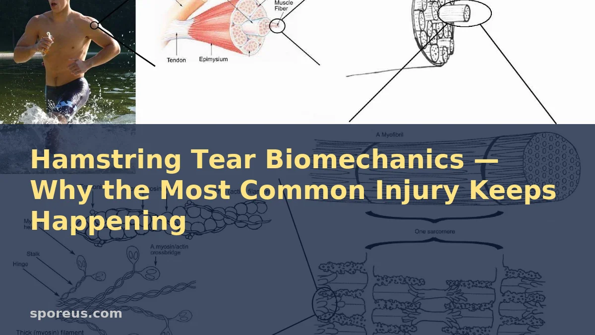 Hamstring Tear Biomechanics — Why the Most Common Injury Keeps Happening