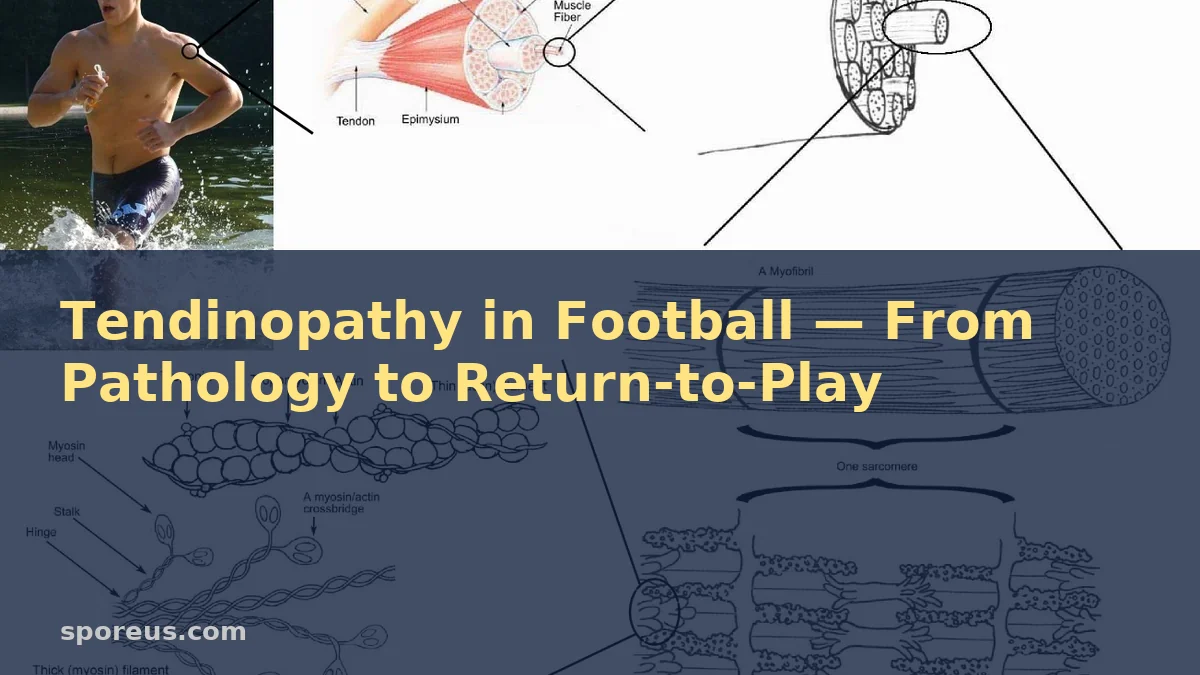 Tendinopathy in Football — From Pathology to Return-to-Play