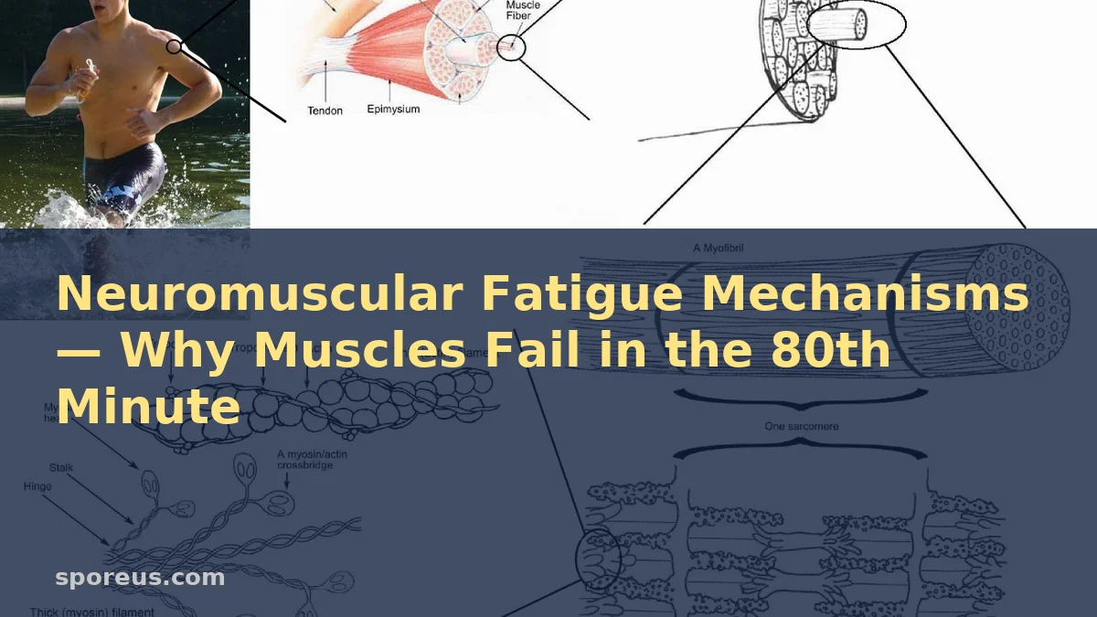 Neuromuscular Fatigue Mechanisms — Why Muscles Fail in the 80th Minute